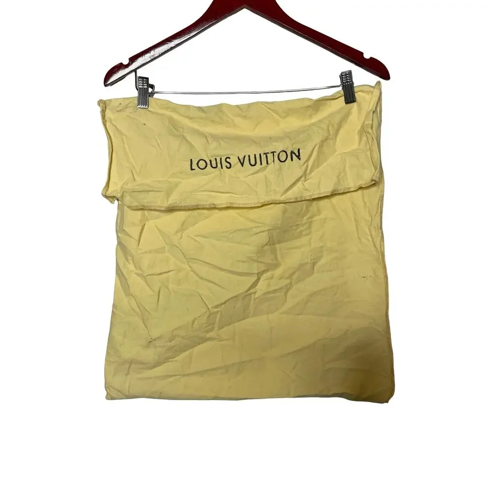 Louis Vuitton yellow soft dust bag 17x19